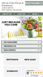 Mobile Screenshot of ottoandurbanflowershop.com